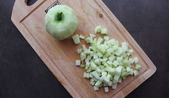 овсяные маффины с яблоками