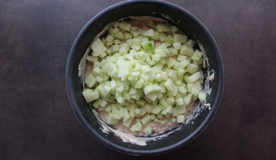 овсяные маффины с яблоками