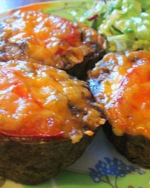 Печеночные маффины с грибами