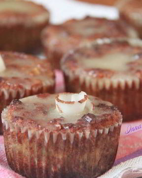 Постные овсяные маффины Экзотика