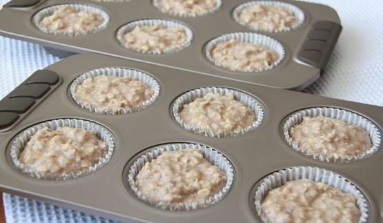 постные овсяные маффины экзотика