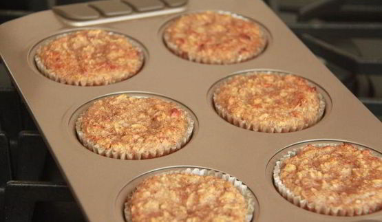 постные овсяные маффины экзотика