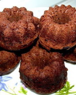 Простые маффины без молока и яиц