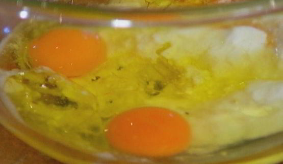 сахарные маффины с черничным джемом