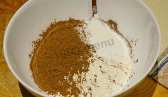 шоколадно-банановые маффины мишка барни