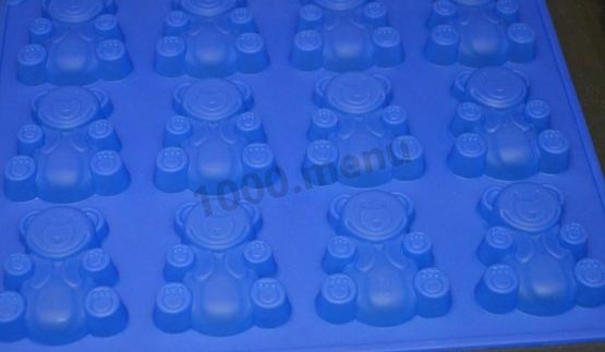 шоколадно-банановые маффины мишка барни