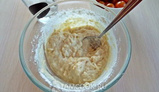 сырные маффины с черри