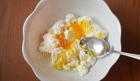 творожные маффины с кабачком