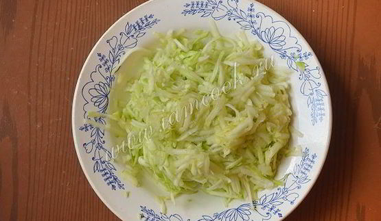 творожные маффины с кабачком