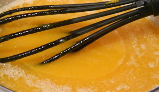 тыквенные маффины с нутеллой и сыром