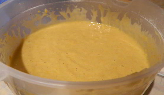 тыквенные маффины с нутеллой и сыром