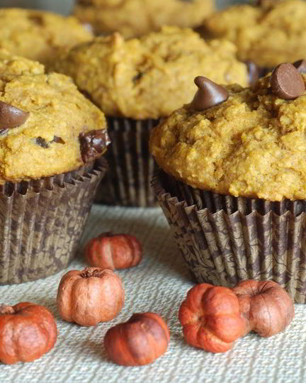 Рецепт тыквенных маффинов с шоколадом