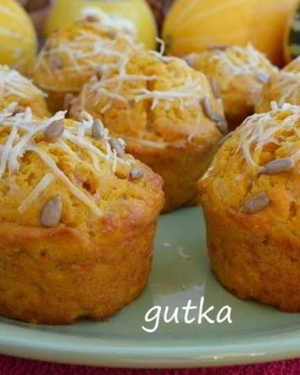 Рецепт тыквенных маффинов с сыром