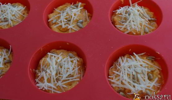 тыквенные маффины с сыром