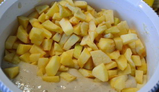 яблочно-банановые маффины