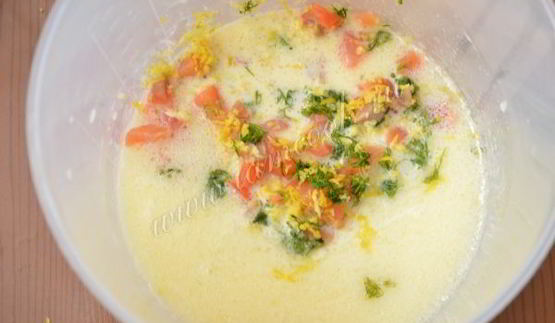 закусочные маффины с семгой