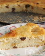 Манник с яблоками