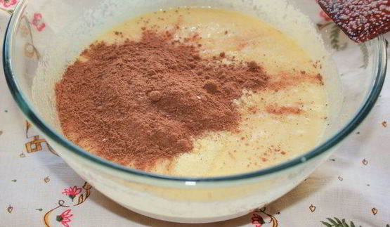 шоколадный манник