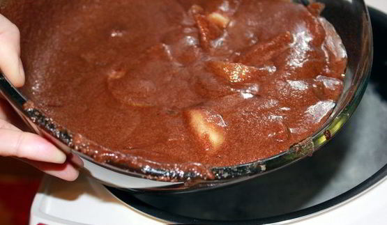 шоколадный манник