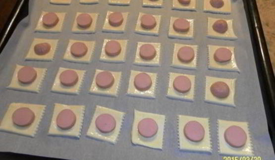 мини-слойки кнопки