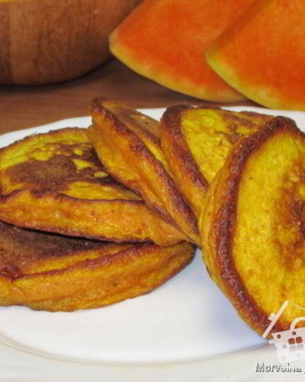 Рецепт ароматных тыквенных оладушек