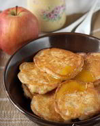 Быстрые оладьи без яиц