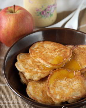 Быстрые оладьи без яиц