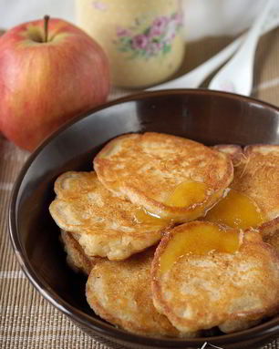 Быстрые оладьи без яиц