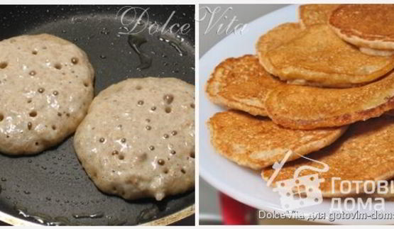 быстрые оладьи без яиц