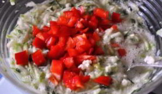 диетические оладьи из кабачков