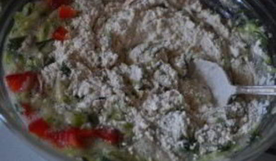 диетические оладьи из кабачков