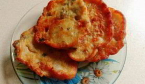 грибные оладьи