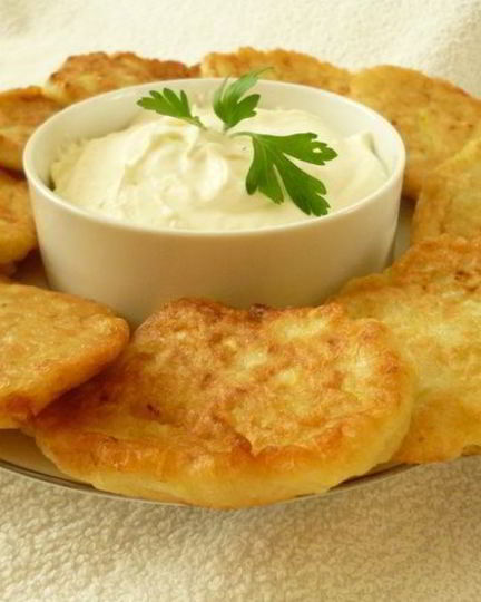 Рецепт кабачковых оладушек на кефире