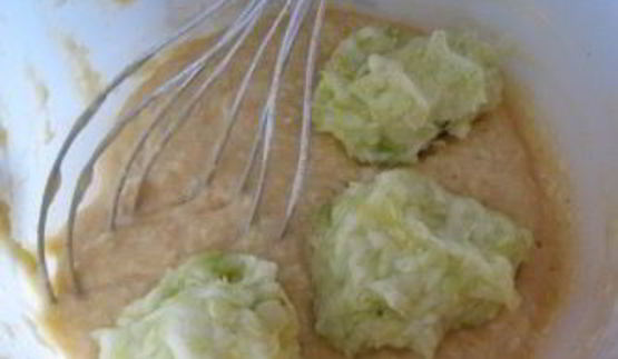 кабачковые оладьи с сыром