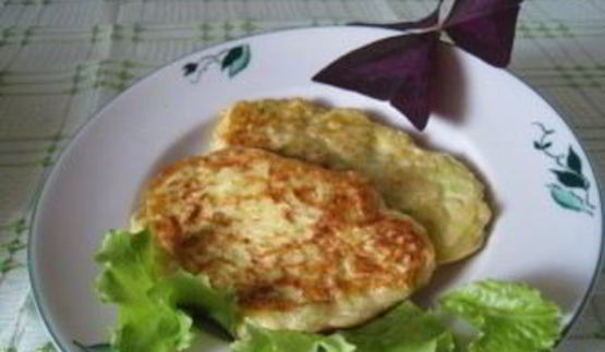 кабачковые оладьи с сыром