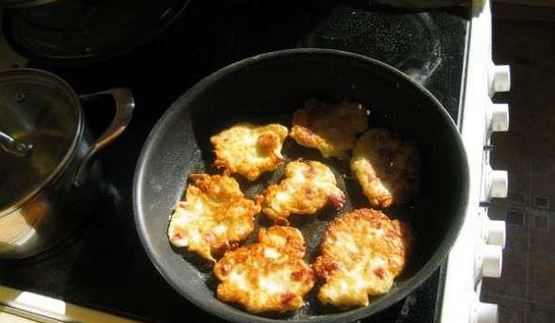 кабачковые оладьи