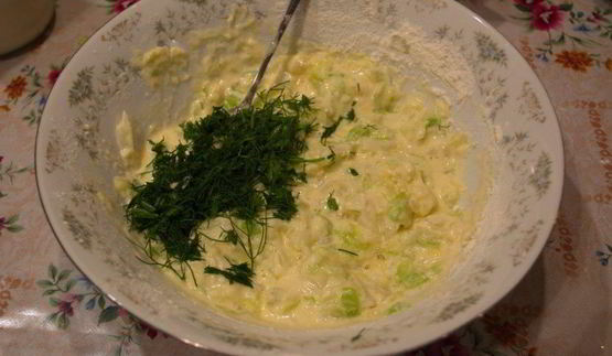 капустные оладьи на кефире