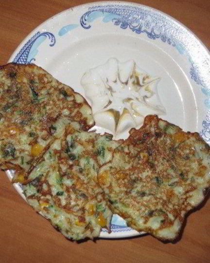 Рецепт капустных оладий