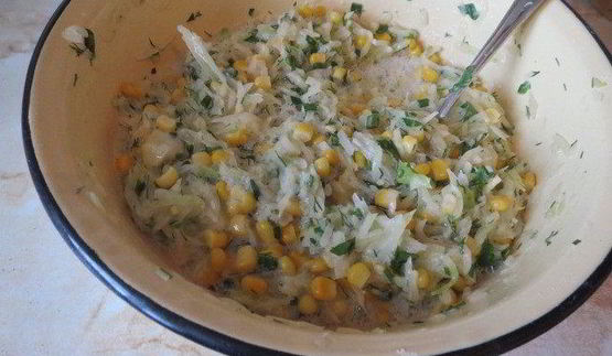 капустные оладьи