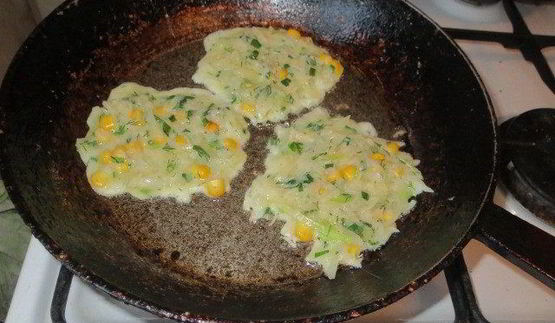 капустные оладьи