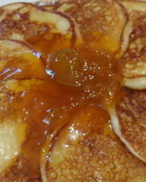 Кружевные оладьи