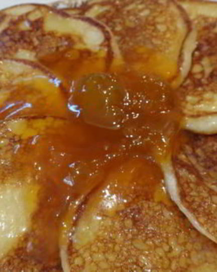 Рецепт кружевных оладий