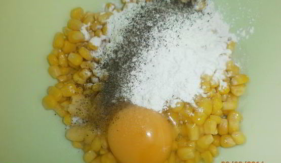 кукурузные оладушки