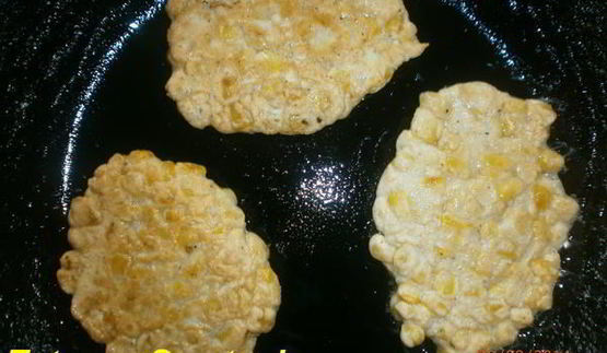 кукурузные оладушки
