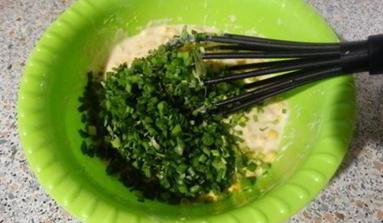 кукурузные оладьи