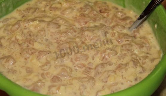 куриные оладушки солнышко