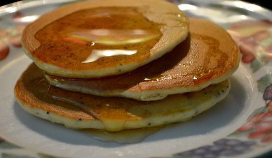 лимонно-маковые оладьи