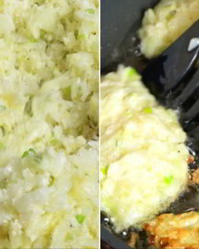 Луковые оладьи