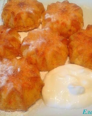 Морковные оладьи из духовки