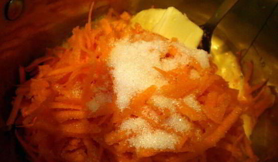 морковные оладьи из духовки